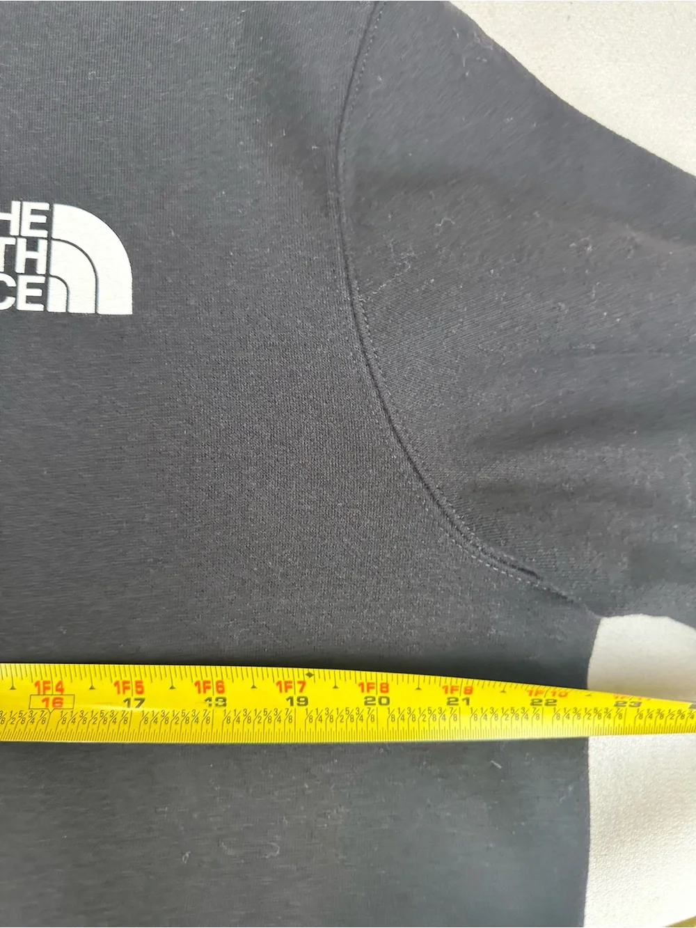 The North Face Hooded Half Dome Logo Back Graphic Sweatshirt Black